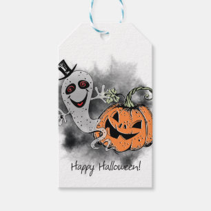 Étiquettes-cadeau Salutations d'Halloween