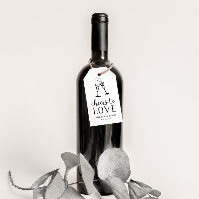Étiquettes-cadeau Salutations pour aimer mariage Favoriser (Créateur téléchargé)