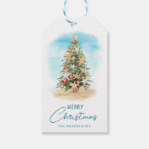 Sapin de Noël de plage Côtes