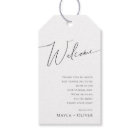 Script minimaliste Whimsical | Bienvenue Mariage
