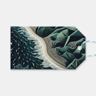 Étiquettes-cadeau Serene Shores