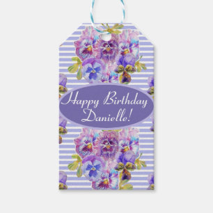 Étiquettes-cadeau Shabby Rose Rose Floral Tea Party Gâteau Favoriser