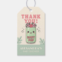 She Is Ready To Pop Baby Shower Thank You Kawaii