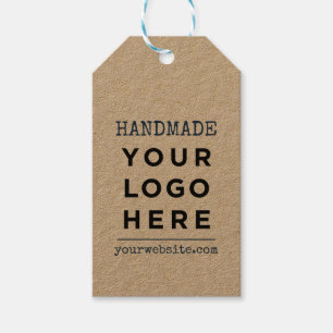 Étiquettes-cadeau Site Web artisanal Votre logo d'entreprise Produit