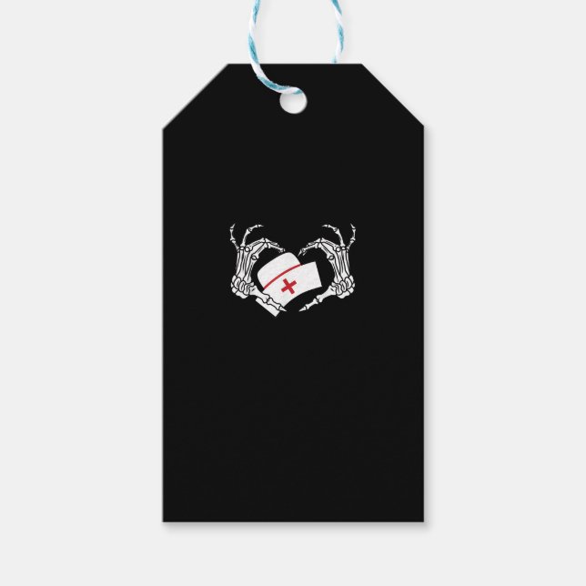 Étiquettes-cadeau Skeleton Coeur main Lazy do-it-yourself Costume d' (Devant)