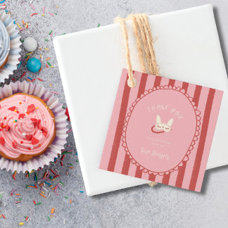 Étiquettes Cadeau sleepover slumber party thank you favor treat