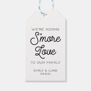 Étiquettes-cadeau S'more Love Baby shower Favoriser