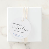 Smore Love Blue Boy Elegant Baby shower
