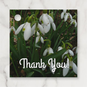 Étiquettes Cadeau Snowdrops I