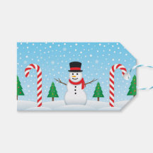 Snowman & Sucre de canne Winter Wonderland