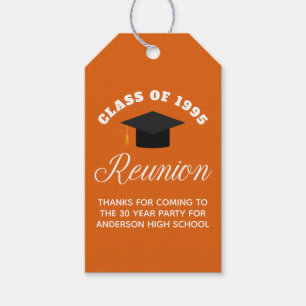 Étiquettes-cadeau Soirée de réunion du lycée d'Orange
