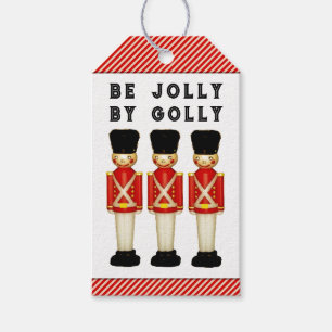 Étiquettes-cadeau Soldats des jouets de Noël