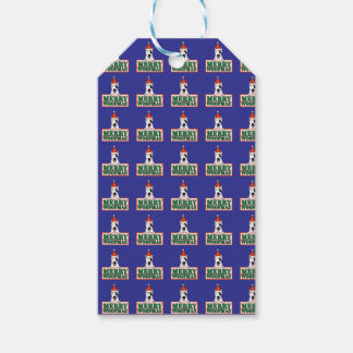 Étiquettes-cadeau Spike "Merry Woofmass"