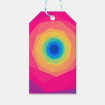 Spirale Rose Et Jaune