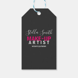 Étiquettes-cadeau Standard personnalisé de maquillage