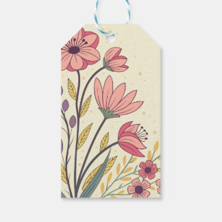 Étiquettes-cadeau Sticker rond à Fête des pères minimale avec main