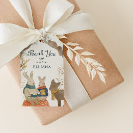 Étiquettes-cadeau Storybook Woodland Friends Baby shower Favoriser l