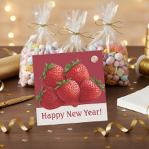 Strawberry New Year's Eve Trendy