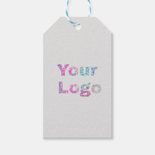 ÉTIQUETTES-CADEAU STYLE DE TEXTE MINIMAL SIMPLE LOGO D'AFFAIRES FAVO