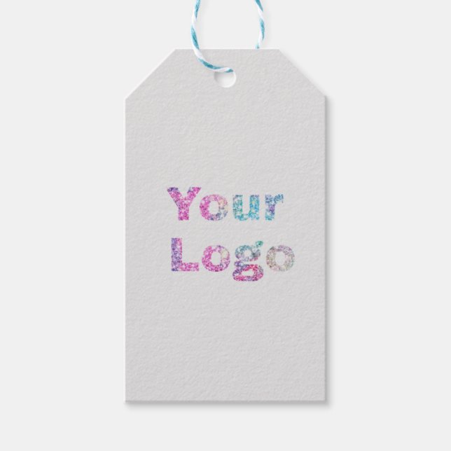 ÉTIQUETTES-CADEAU STYLE DE TEXTE MINIMAL SIMPLE LOGO D'AFFAIRES FAVO (Devant)