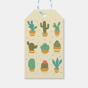 ÉTIQUETTES-CADEAU SUCCULENTS GREEGRET CARTE