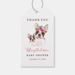 Étiquettes-cadeau Sweet Boston Maman Et Baby Floral Baby showers Tag