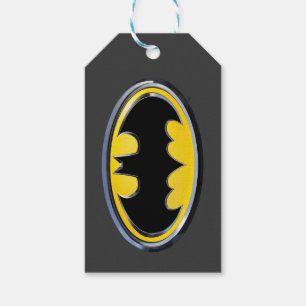 Étiquettes-cadeau Symbole Batman   Logo classique