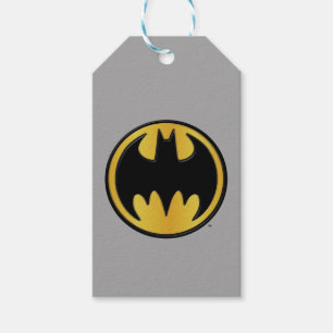 Étiquettes-cadeau Symbole Batman Logo rond classique