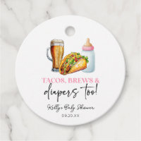 Tacos se reproduit et diapers aussi ! Baby shower