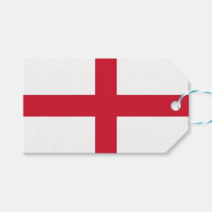 Étiquettes-cadeau Tag cadeau avec Drapeau d'Angleterre, Royaume-Uni