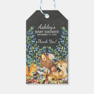 Étiquettes-cadeau Tag Cadeau Baby shower Favoriser les animaux de bo
