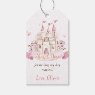 Étiquettes-cadeau Tag cadeau d'anniversaire de la princesse Fairytal
