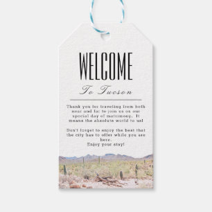 Étiquettes-cadeau Tag cadeau de bienvenue personnalisé Tucson