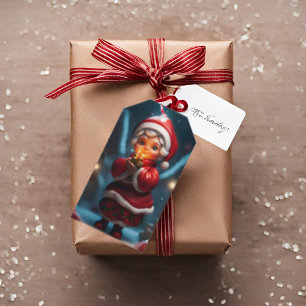 Étiquettes-cadeau Tag cadeau de Noël de Noël de Mme Claus