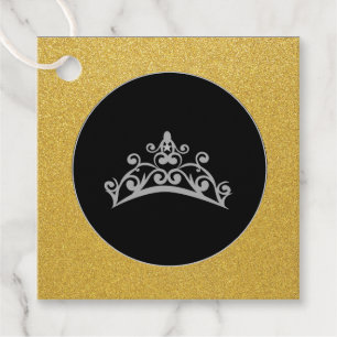 Étiquettes Cadeau Tag-Cadeau-Favor -Pageant USA Amérique Tiara Crown