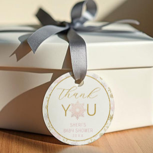 Étiquettes Cadeau Tag cadeau Merci Winter Wonderland