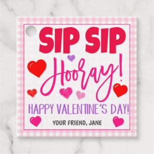 Étiquettes Cadeau Tag cadeau Valentine