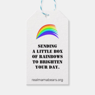 Étiquettes-cadeau Tag de cadeau Rainbow