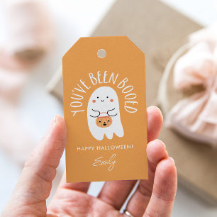 Étiquettes-cadeau Tag de Kawaii Halloween vous avez été réservé