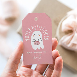 Étiquettes-cadeau Tag de Kawaii Halloween vous avez été réservé
