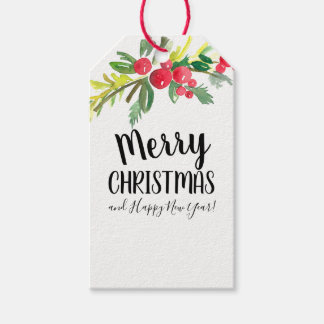 Étiquettes-cadeau Tag de la carte cadeau de Noël