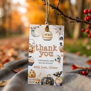 Étiquettes-cadeau Tag de Merci Halloween éffrayant