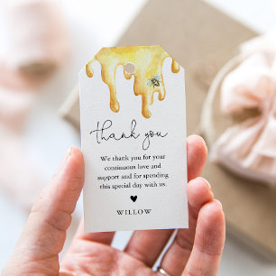 Étiquettes-cadeau Tag de préférence de l'abeille de miel CALLA