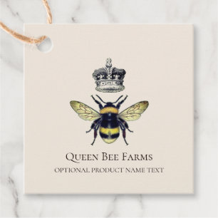 Étiquettes Cadeau Tag Prix de l'abeille de miel