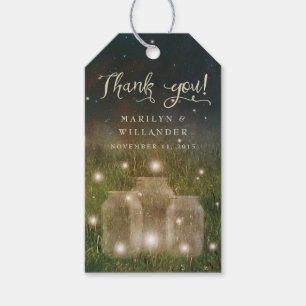 Étiquettes-cadeau Tag Rustic Garden Mason Jar Enchanted Forest Favor