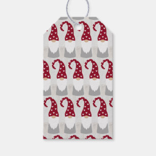 Étiquettes-cadeau Tags cadeaux de Noël - Nordic Christmas Gnome