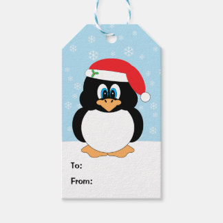 Étiquettes-cadeau Tags cadeaux de Noël Penguin