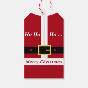 Étiquettes-cadeau Tags cadeaux de Noël père Noël