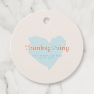 Étiquettes Cadeau Tags Cadeaux Thanksgiving : Ajouter Gratitude à Vo