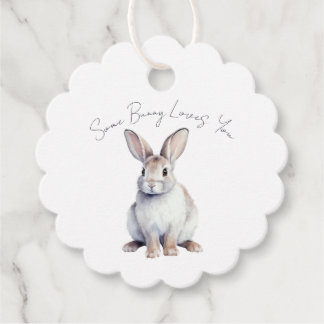 Étiquettes Cadeau Tags de la Faveur de Pâques Certains lapins vous a
